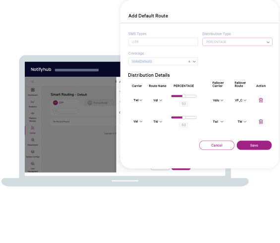 Carrier Distribution Switch - NotifyHub